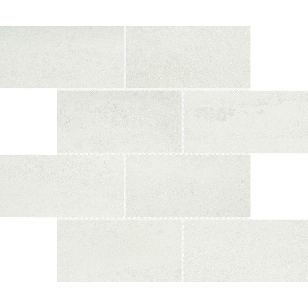 Emser Prodigy 12" x 12" Matte Offset Porcelain Mosaic