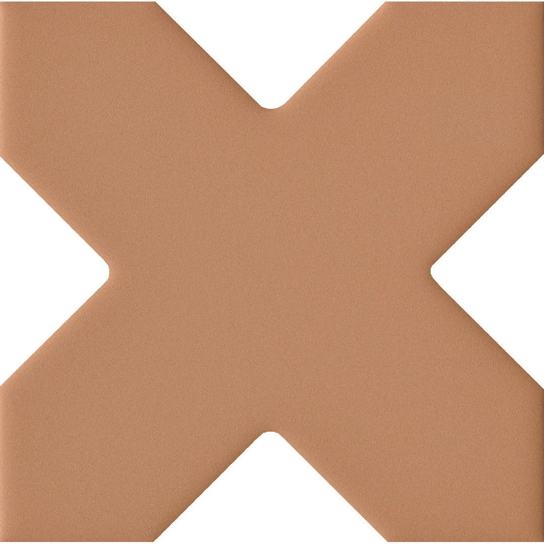 Emser Eclissi 5" x 5" Pressed Matte Cross Ceramic Tile