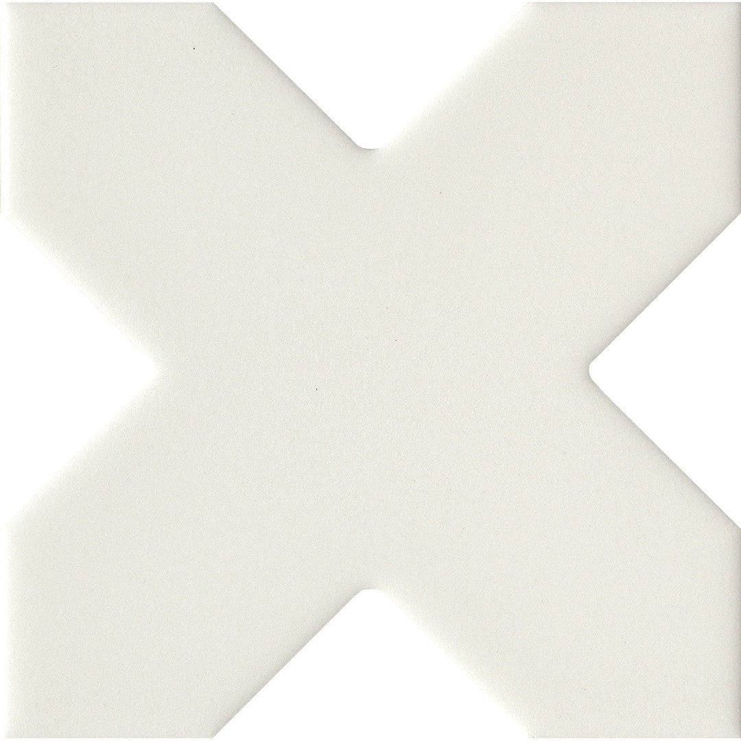 Emser Eclissi 5" x 5" Pressed Matte Cross Ceramic Tile