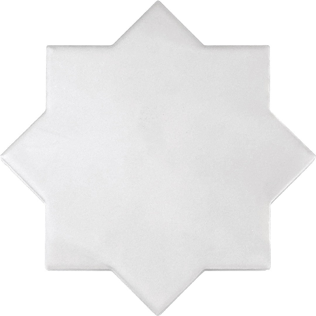 Emser Eclissi 5" x 5" Pressed Matte Star Ceramic Tile