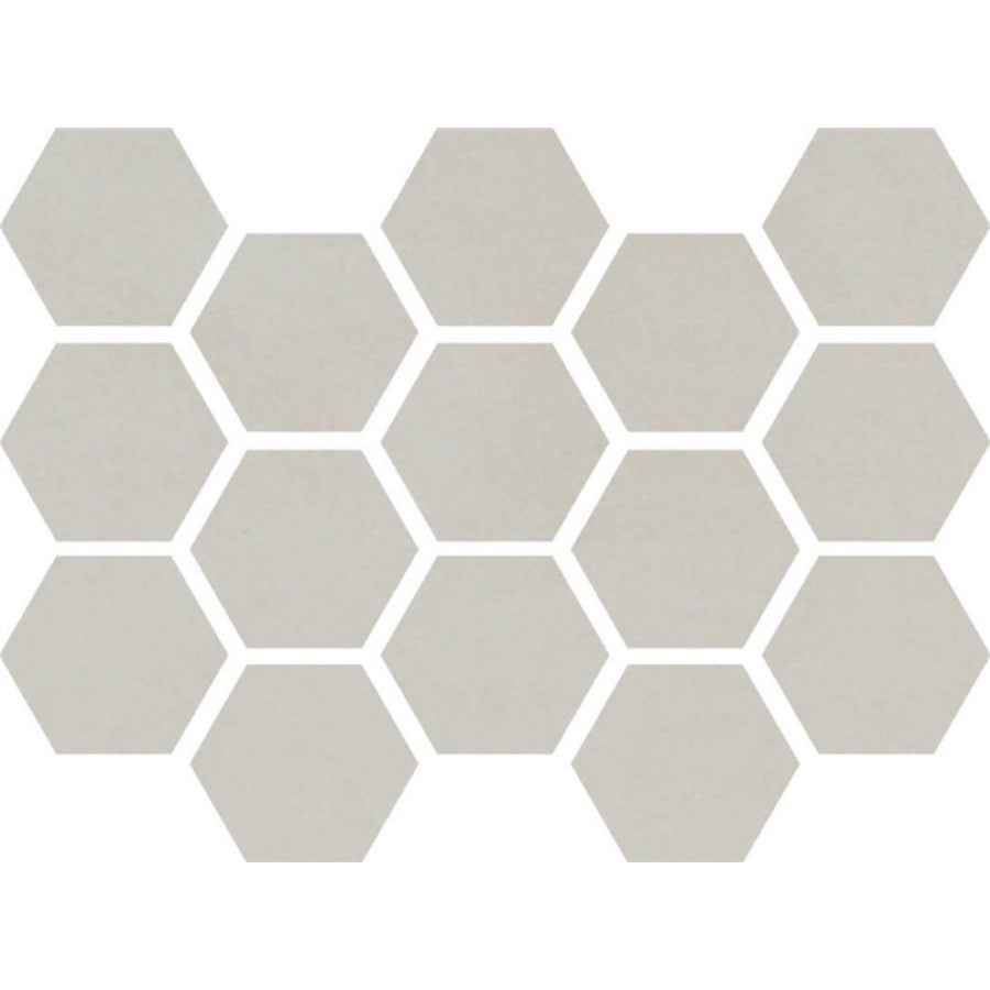 Happy Floors Etna 10" x 14" Porcelain Hexagon Mosaic