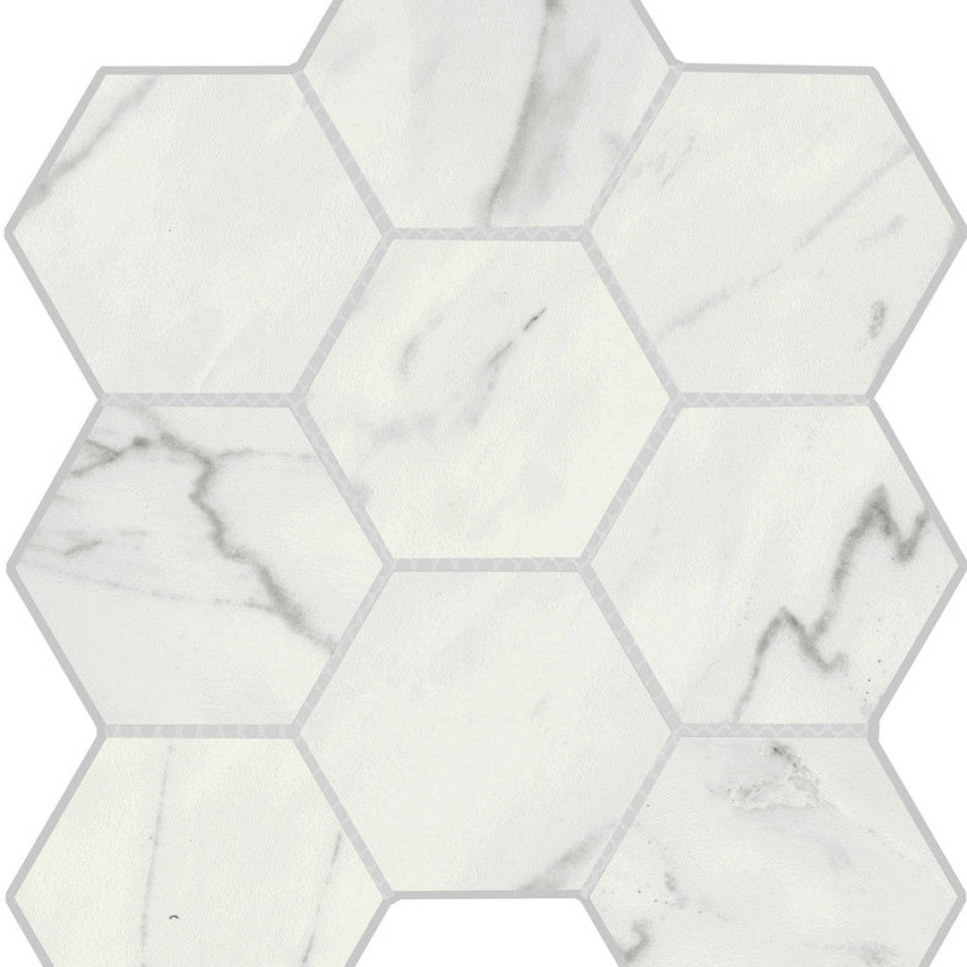 Emser Vara 10" x 12" Matte Porcelain Hexagon Mosaic