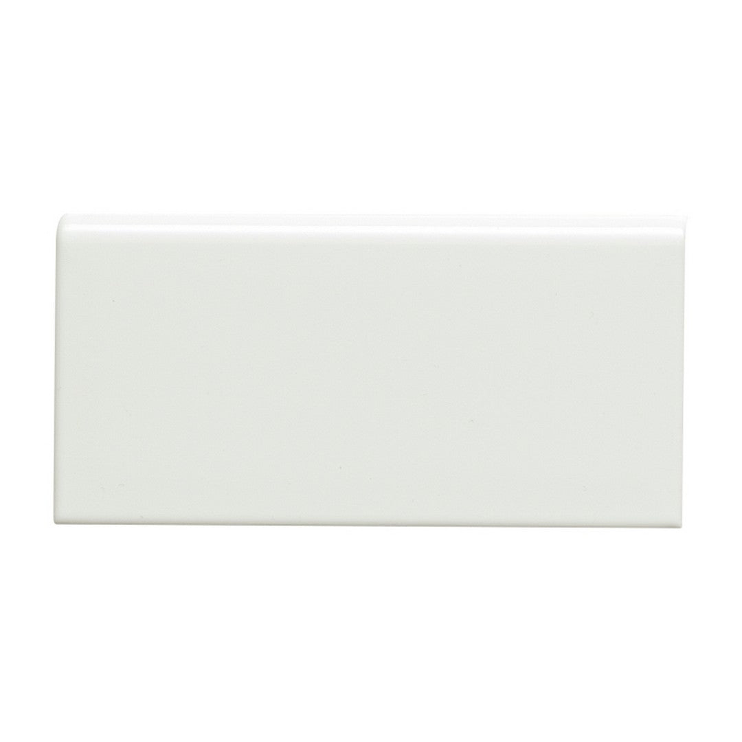 Emser Catch 3" x 6" Pressed Glossy Ceramic Wall Bullnose