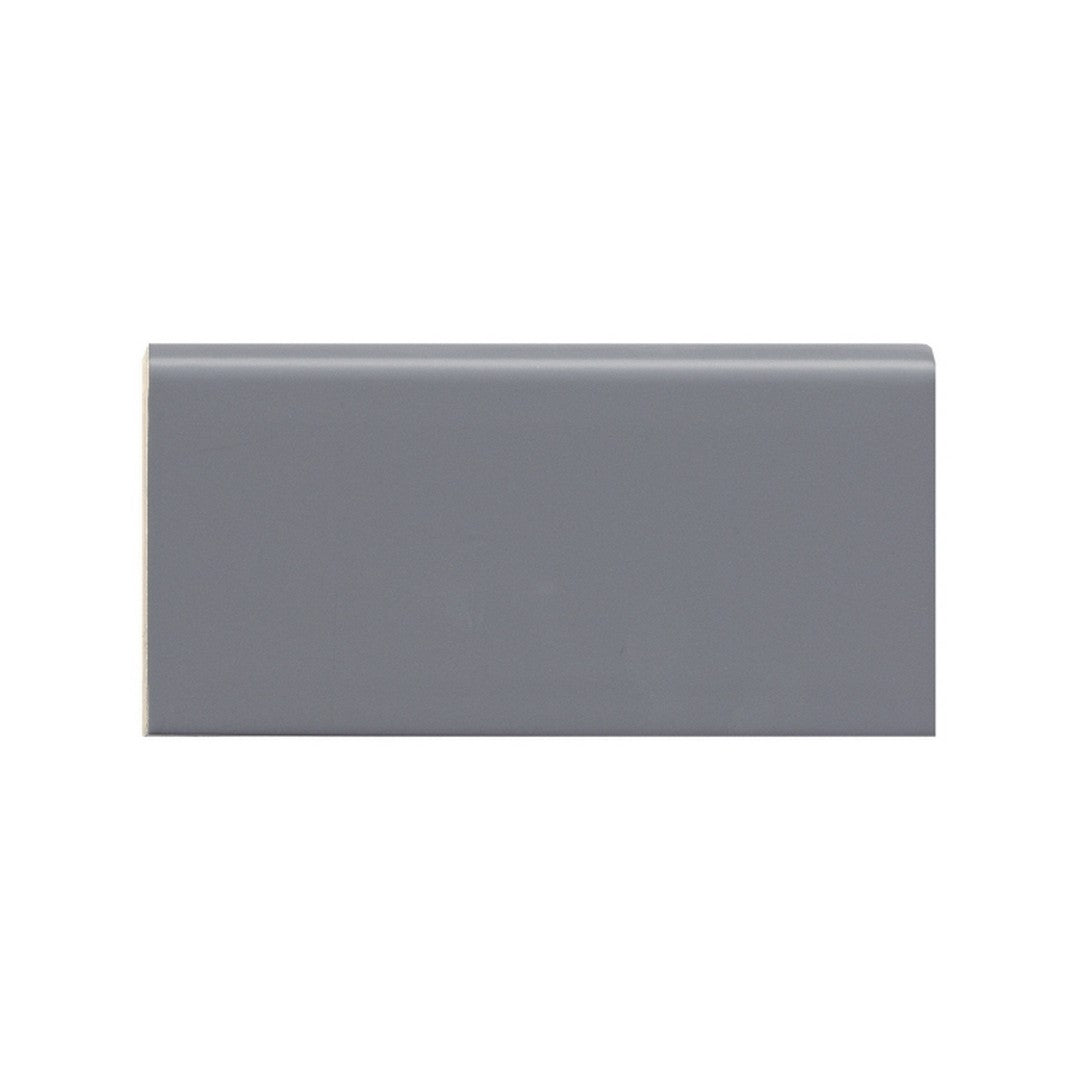 Emser Catch 3" x 6" Pressed Matte Ceramic Wall Bullnose
