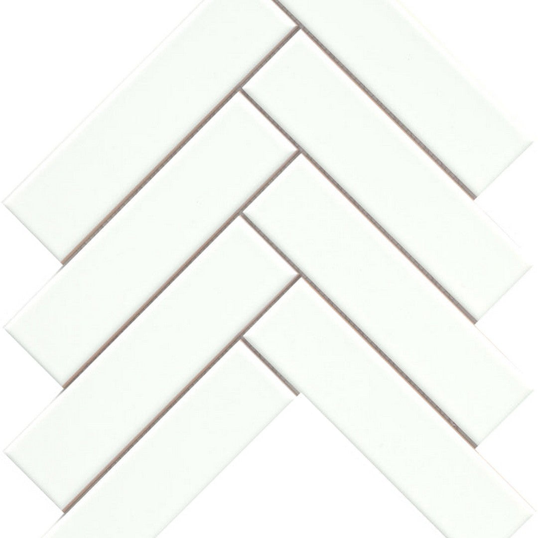 Emser Cognito 11" x 11" Ceramic Matte Herringbone Tile