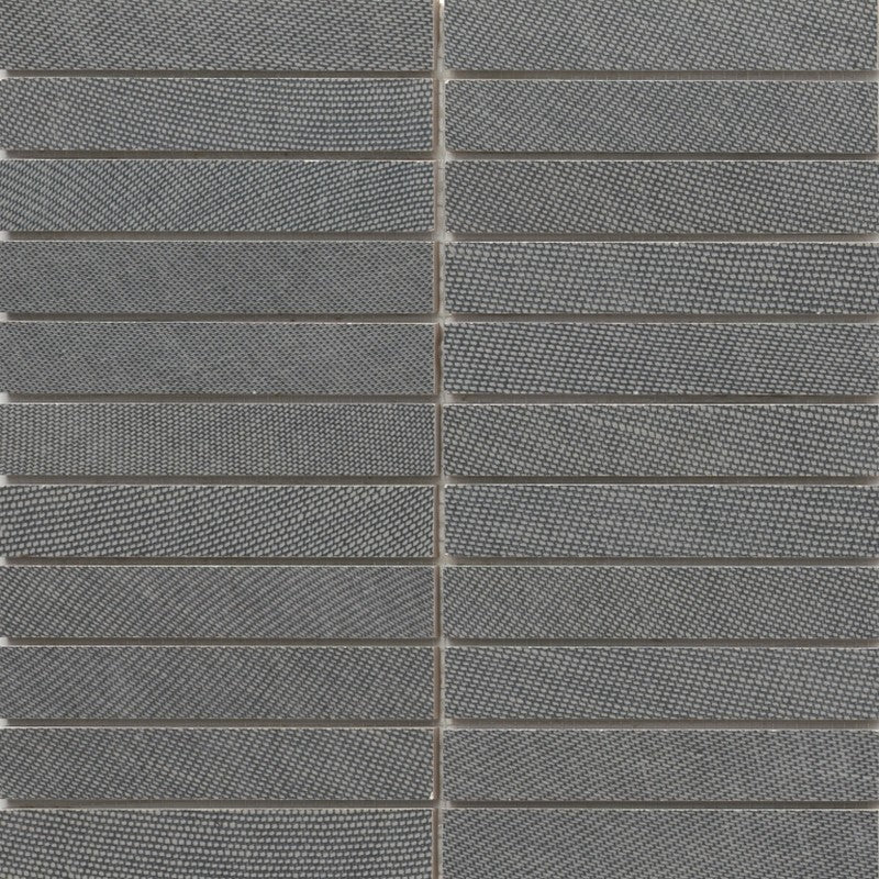 Emser Genesis 12" x 12" Matte 1x6" Stacked Porcelain Mosaic