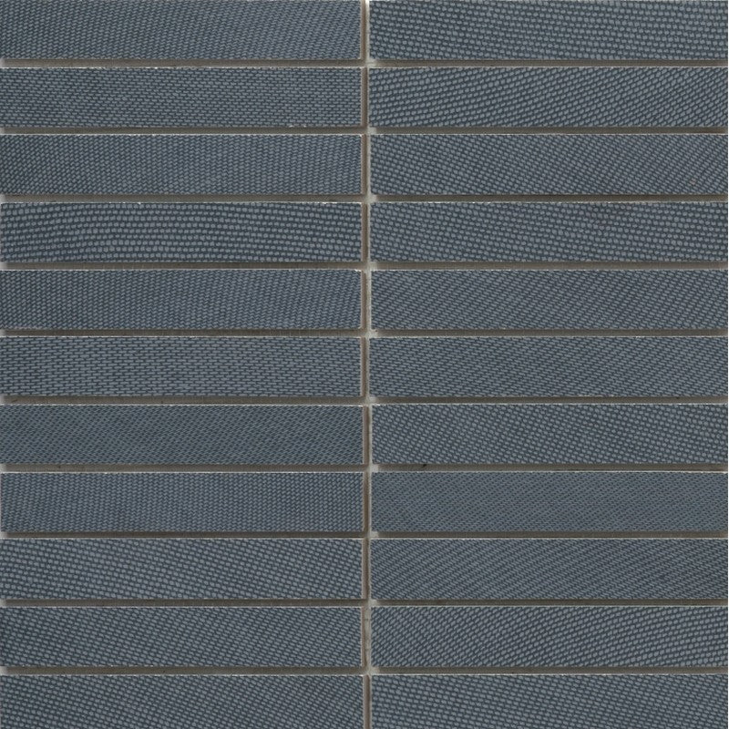 Emser Genesis 12" x 12" Matte 1x6" Stacked Porcelain Mosaic