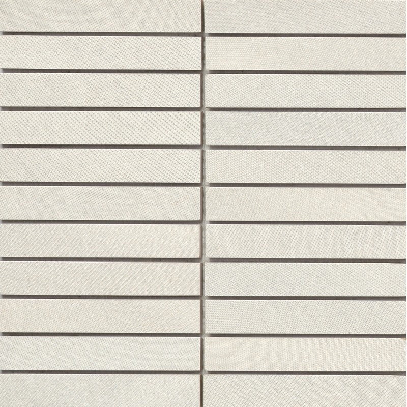 Emser Genesis 12" x 12" Matte 1x6" Stacked Porcelain Mosaic
