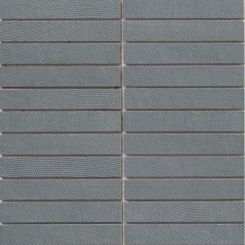 Emser Genesis 12" x 12" Matte 1x6" Stacked Porcelain Mosaic
