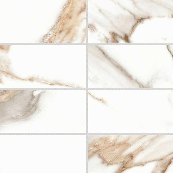 Emser Persona 11" x 12" Matte 3x6" Stacked Porcelain Mosaic