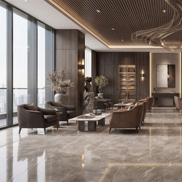 Emser-Savino-24-x-47-Rectified-Polished-Porcelain-Tile-Ecru