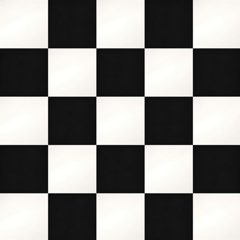 Emser Times Square 12" x 12" Polished Checkerboard Pattern Porcelain 2" Mosaic