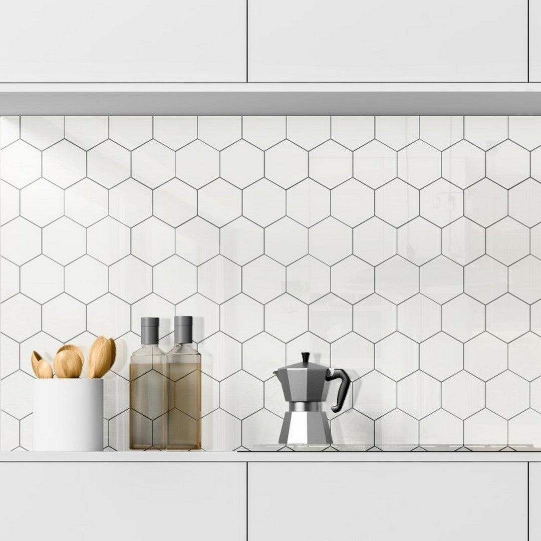 Emser-Times-Square-10-x-13-Polished-4-Hexagon-Porcelain-Mosaic-White