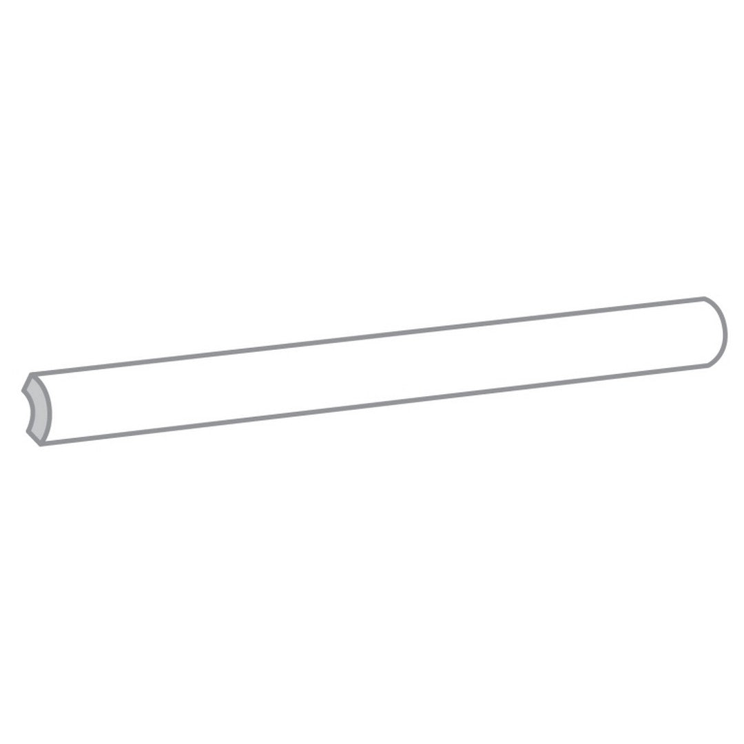 Emser Flex 1" x 6" Pressed Matte Ceramic Quarter Round