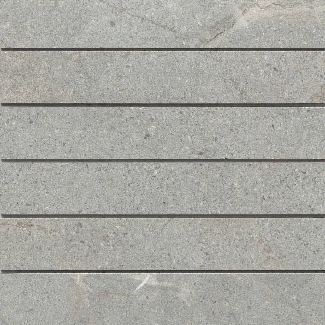 Emser Terramor 12" x 12" Honed 2x12" Stacked Porcelain Mosaic