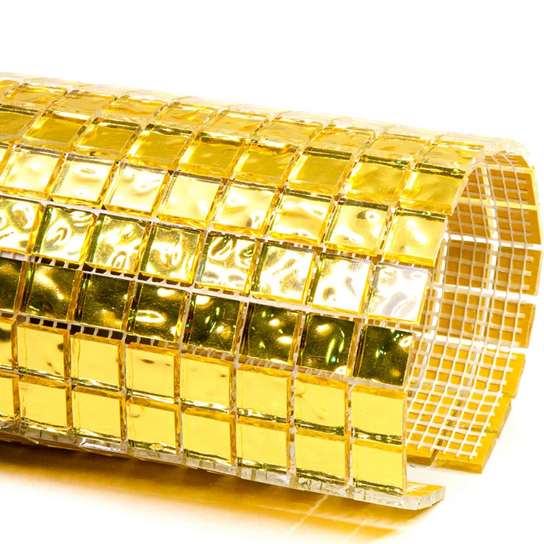MiR-Alma-F-Gold-0.8-Glossy-11.6-x-11.6-Deco-Glass-Mosaic-Deco-Gold