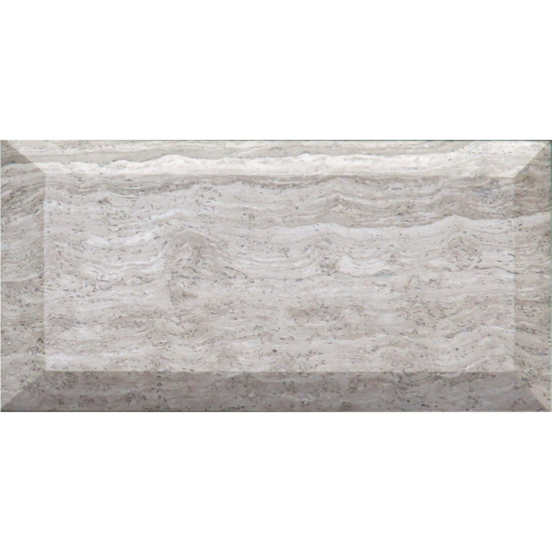 MiR Field Tile 3" x 6" Natural Stone Beveled & Polished Tile