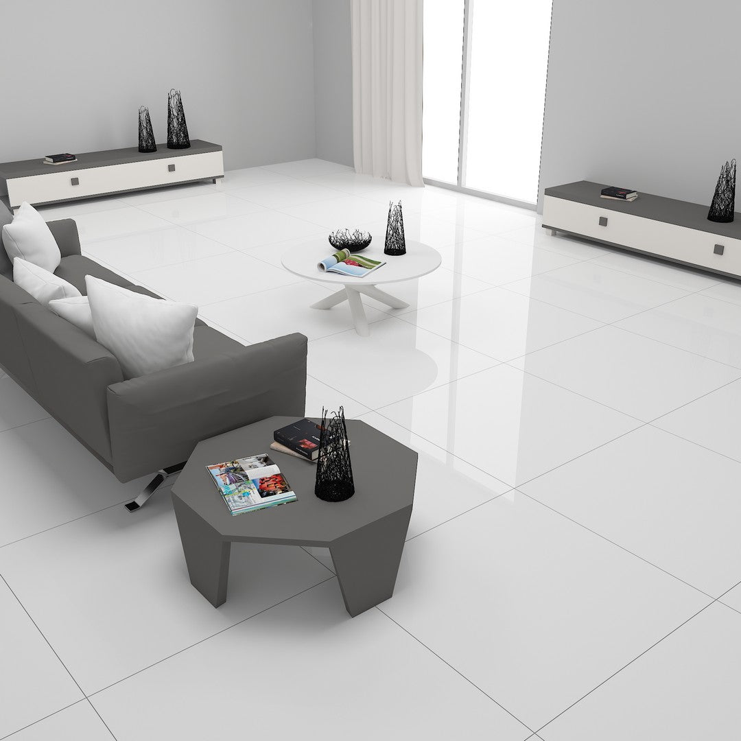 Tesoro-Delhi-24-x-24-Rectified-Polished-Porcelain-Tile-Artic-White