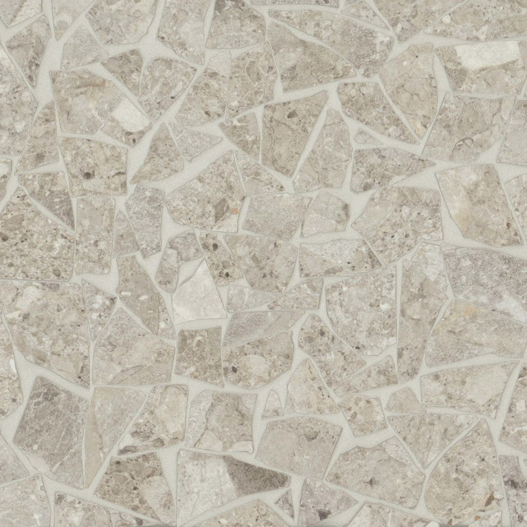 Bedrosians Frammenta 12" x 12" Matte Porcelain Palladiana Mosaic (Sale)