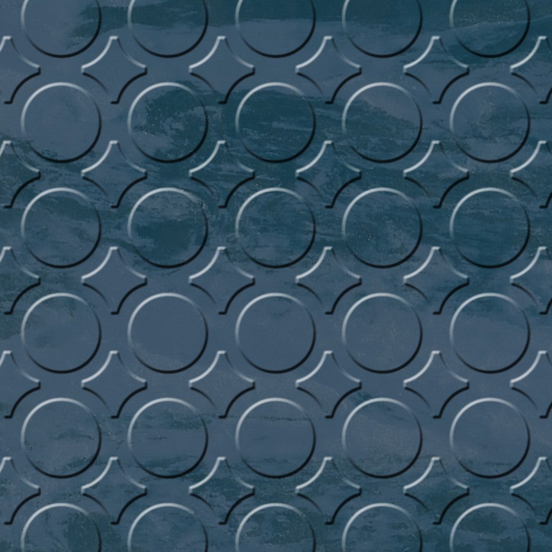 Flexco Evolving Styles Radial III 18" x 18" Creative Elements Rubber Tile
