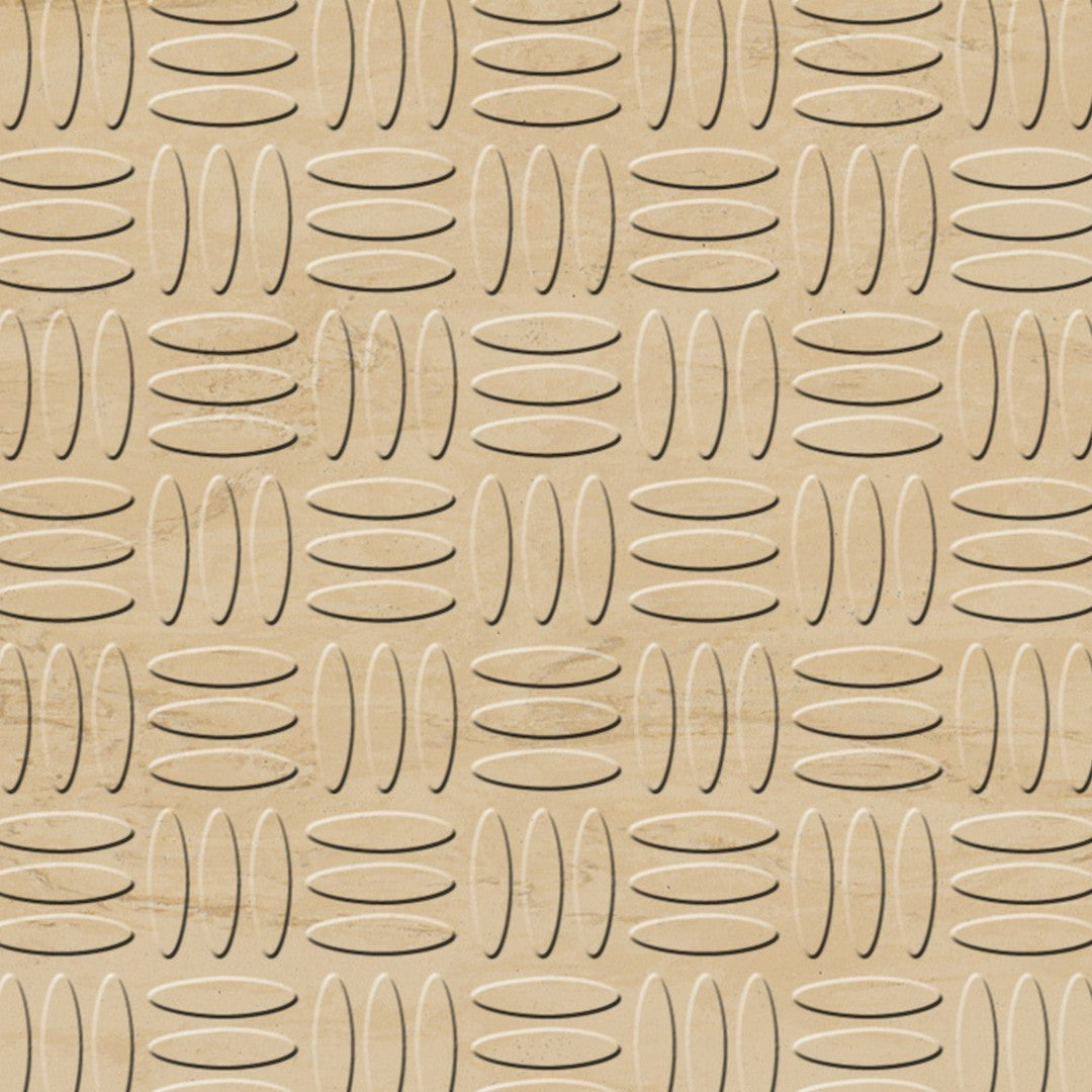 Flexco Evolving Styles Weave 18" x 18" Wood Elements Rubber Tile