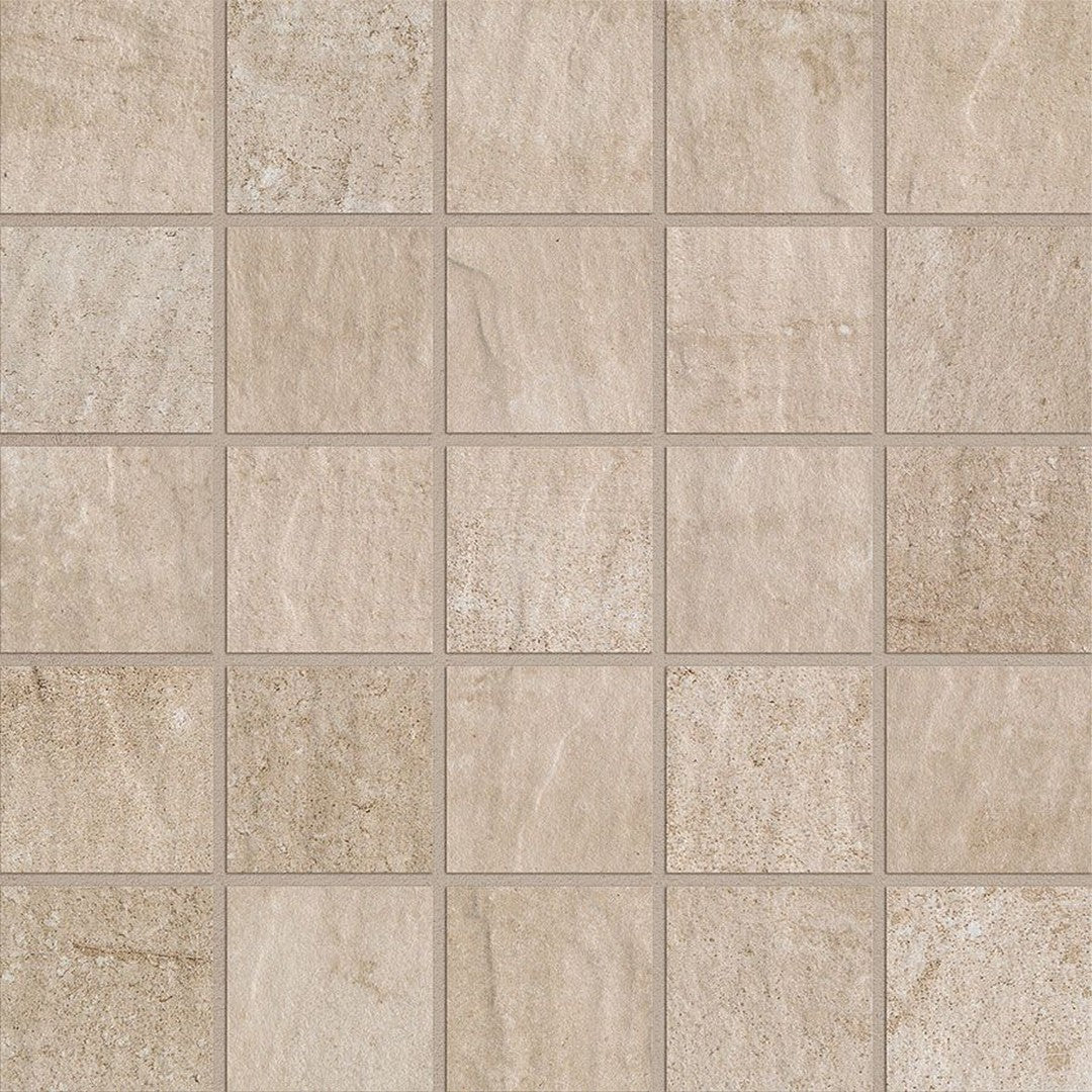 Florida Tile Continent 12" x 12" Matte Glazed Porcelain Mosaic