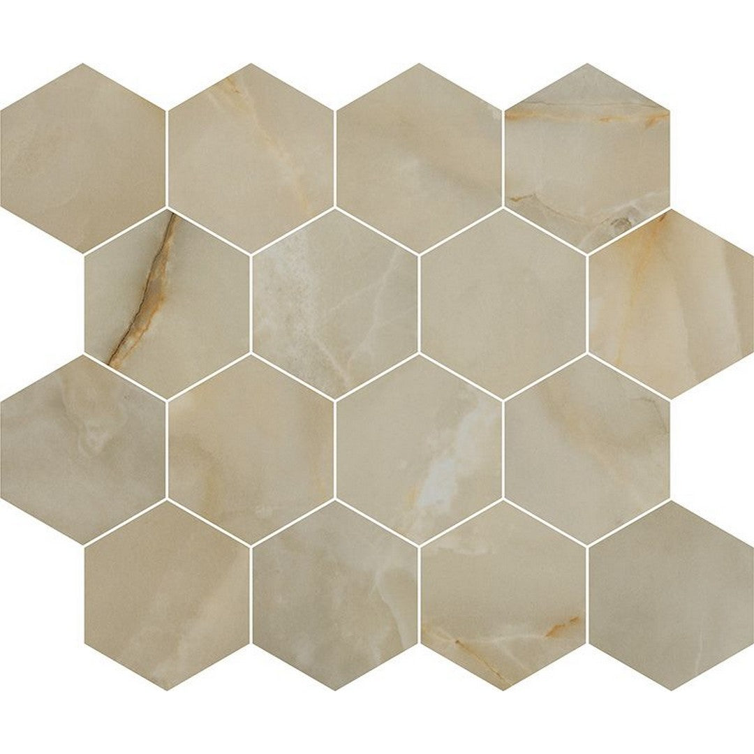 Florida Tile Alustra 10.22" x 11.81" Matte Porcelain Mosaic