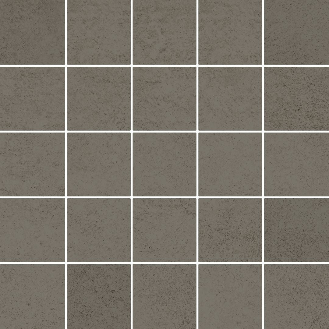 Florida Tile Aventis 12" x 12" Concrete Matte Porcelain Mosaic