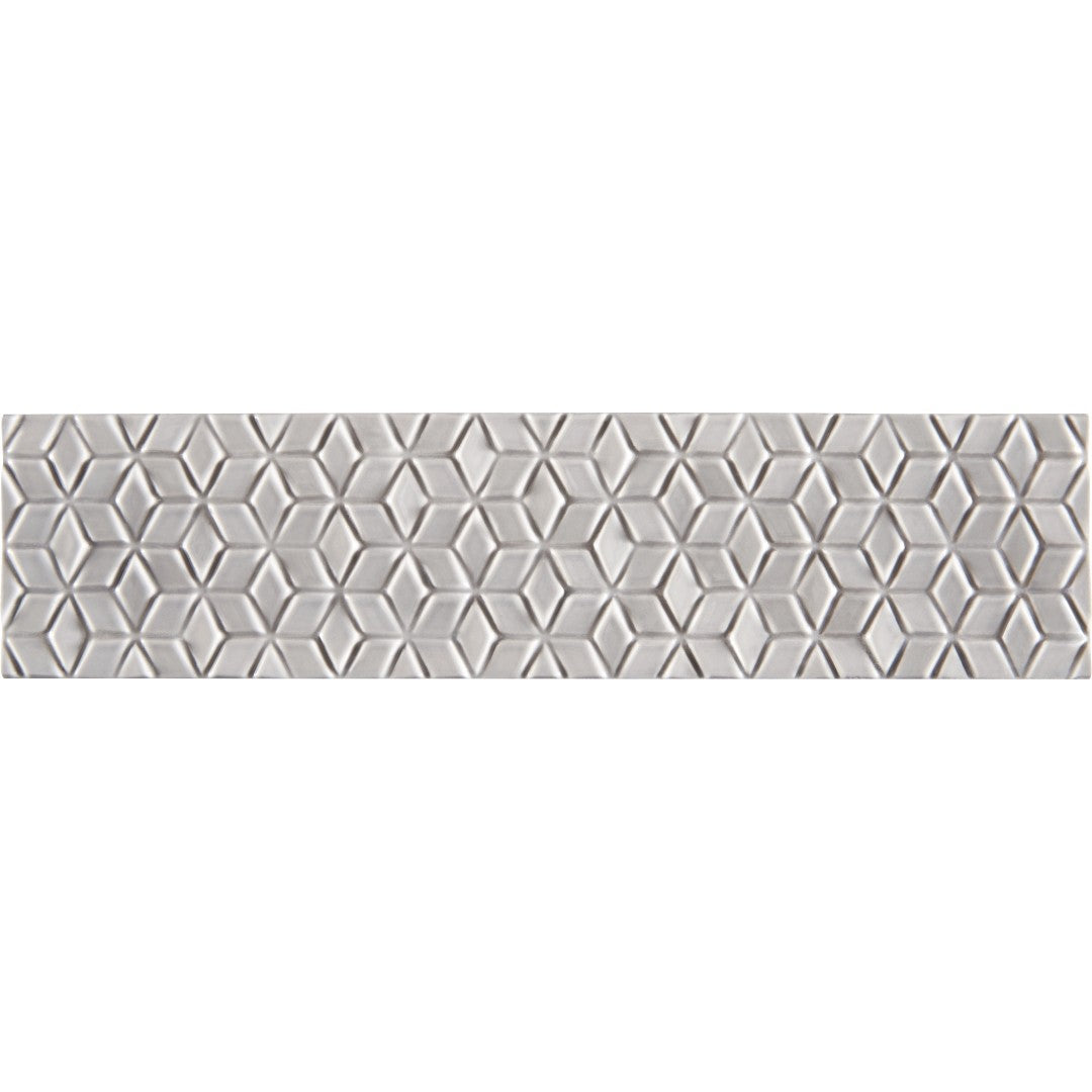 Florida Tile Emotive 3" x 12" Listellos Glossy Ceramic Tile