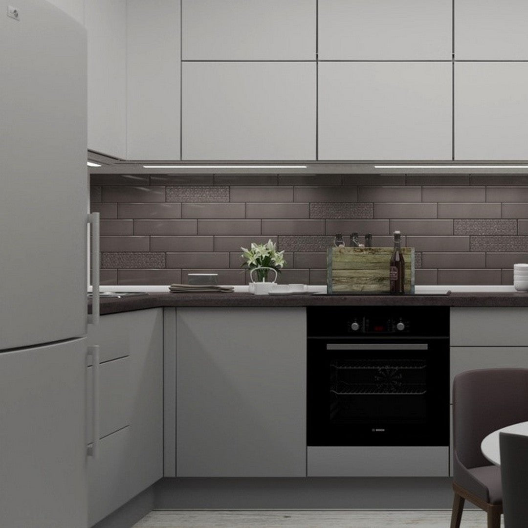 Florida Tile Emotive 3x12 Wall Glossy Ceramic Tile - Order Sample Now