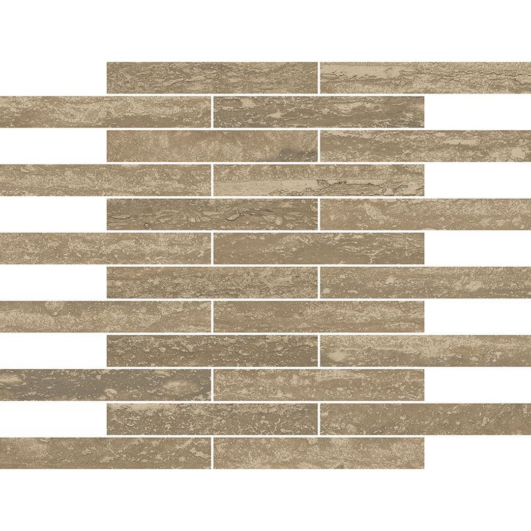 Florida Tile Gravitate 12" x 12" Pressed Matte Offset Brick Porcelain Mosaic