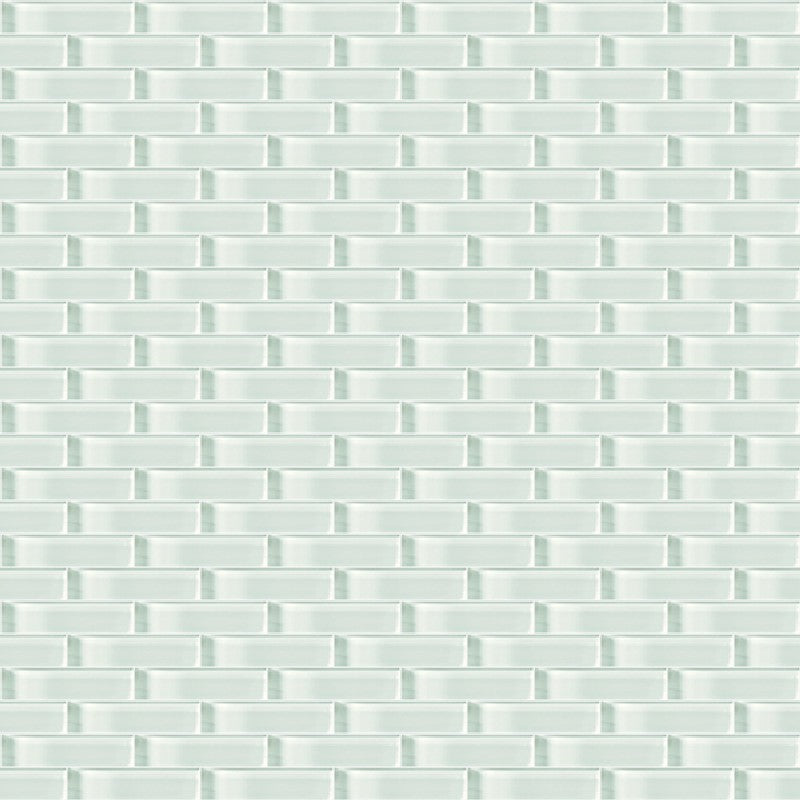 Crossville Glass Blox 12" x 12" Glass 0.5x2" Brick Mosaic