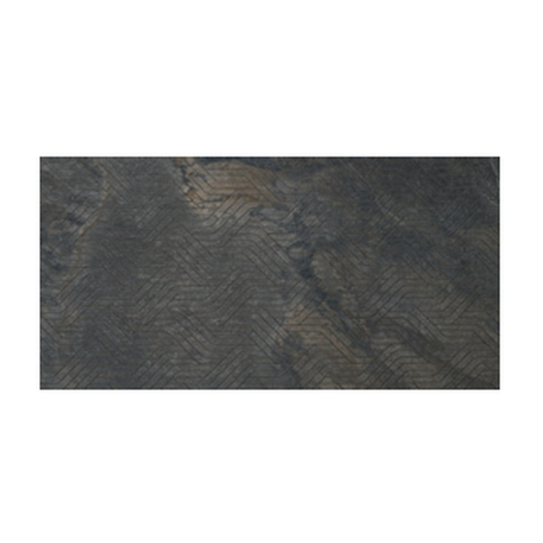 Del Conca USA Bergen 12" x 24" Rectified Porcelain Deco Geometrie Tile