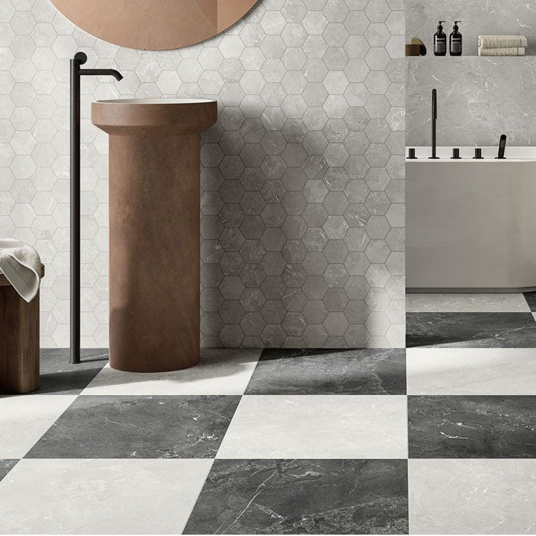 Del-Conca-USA-Horizon-24-x-24-Rectified-Porcelain-Tile-White