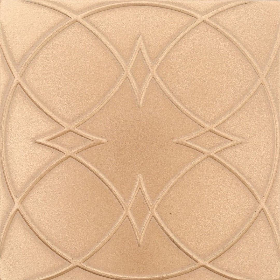 Marazzi GeoMetal 6" x 6" Satin Ornamental Metal Tile