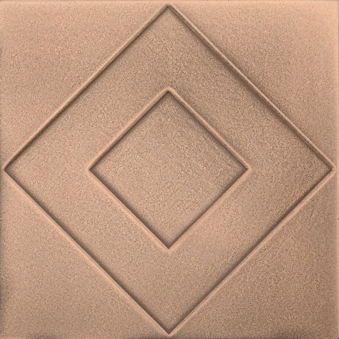 Marazzi GeoMetal 6" x 6" Satin Geometric Metal Tile