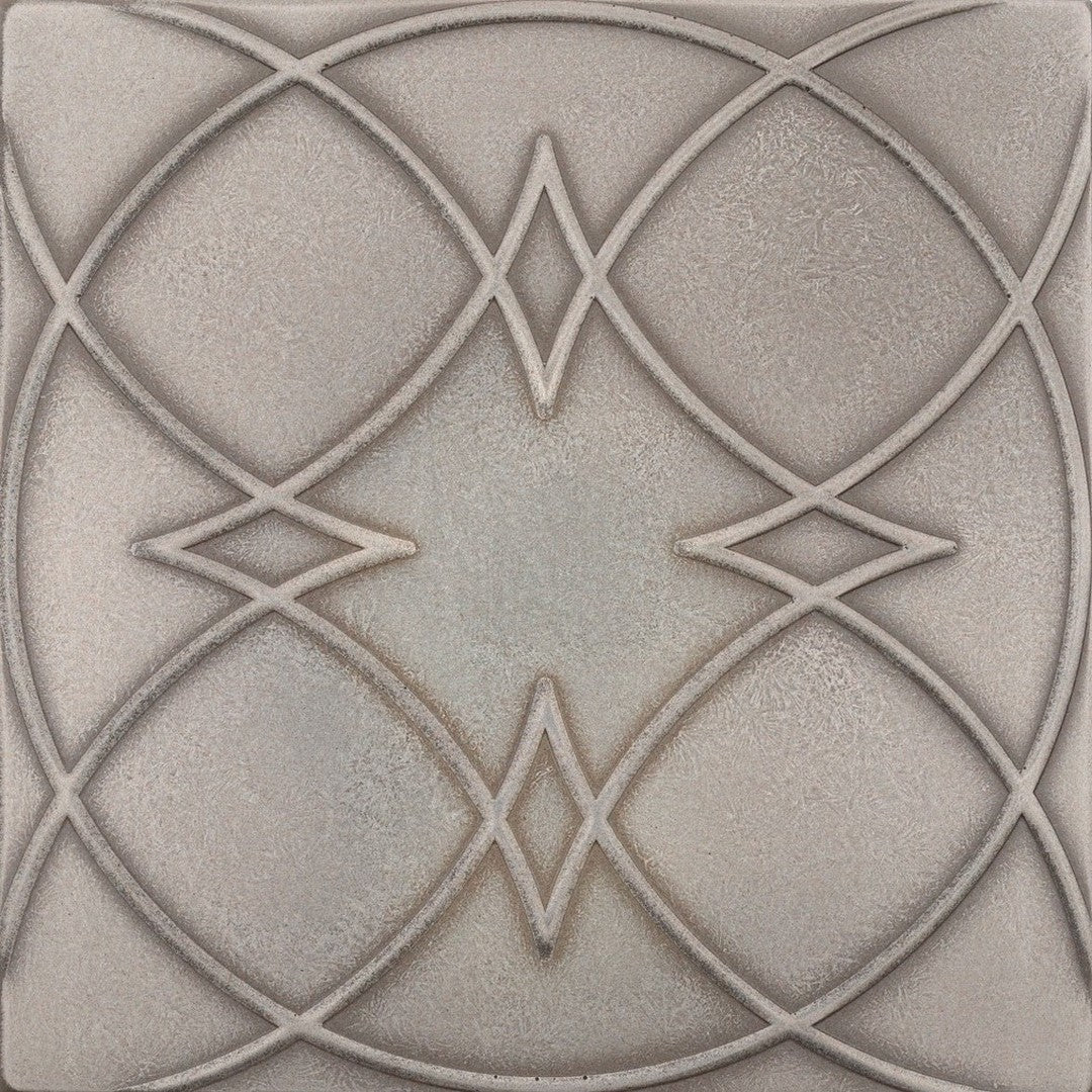 Marazzi GeoMetal 6" x 6" Satin Ornamental Metal Tile