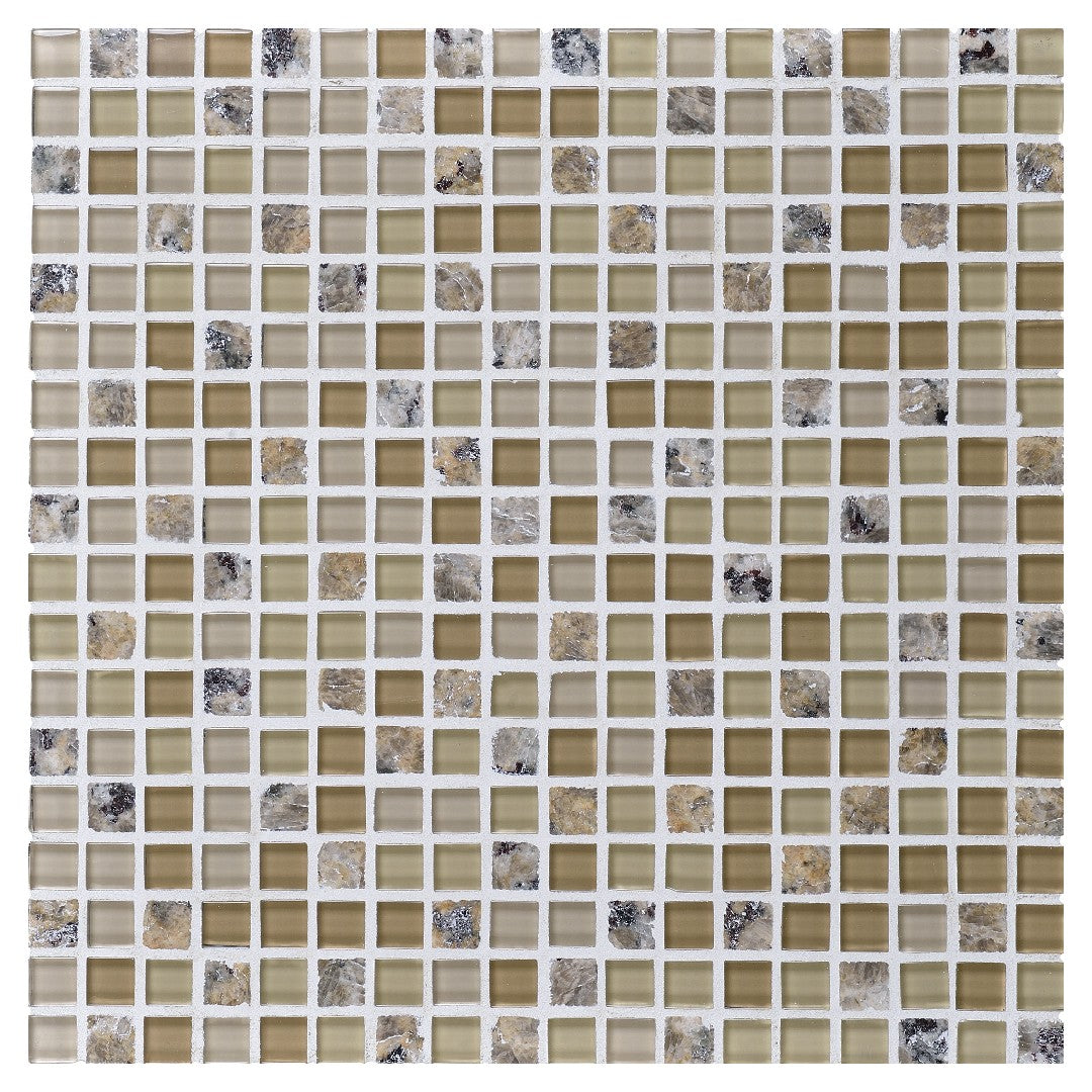 Daltile Granite Radiance 12" x 12" Straight Joint Mosaic