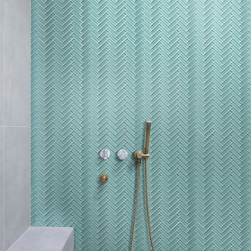 MiR-Color-Palette-11-x-12.6-Interlocking-Glossy-Glass-Mosaic-Aqua-1X3-Herringbone-Gloss