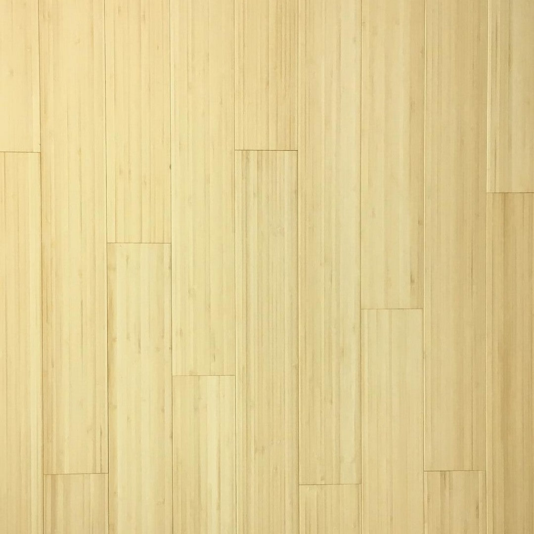 Hawa Solid Bamboo Vertical 3.75" x 37.88" Matte Bamboo Plank