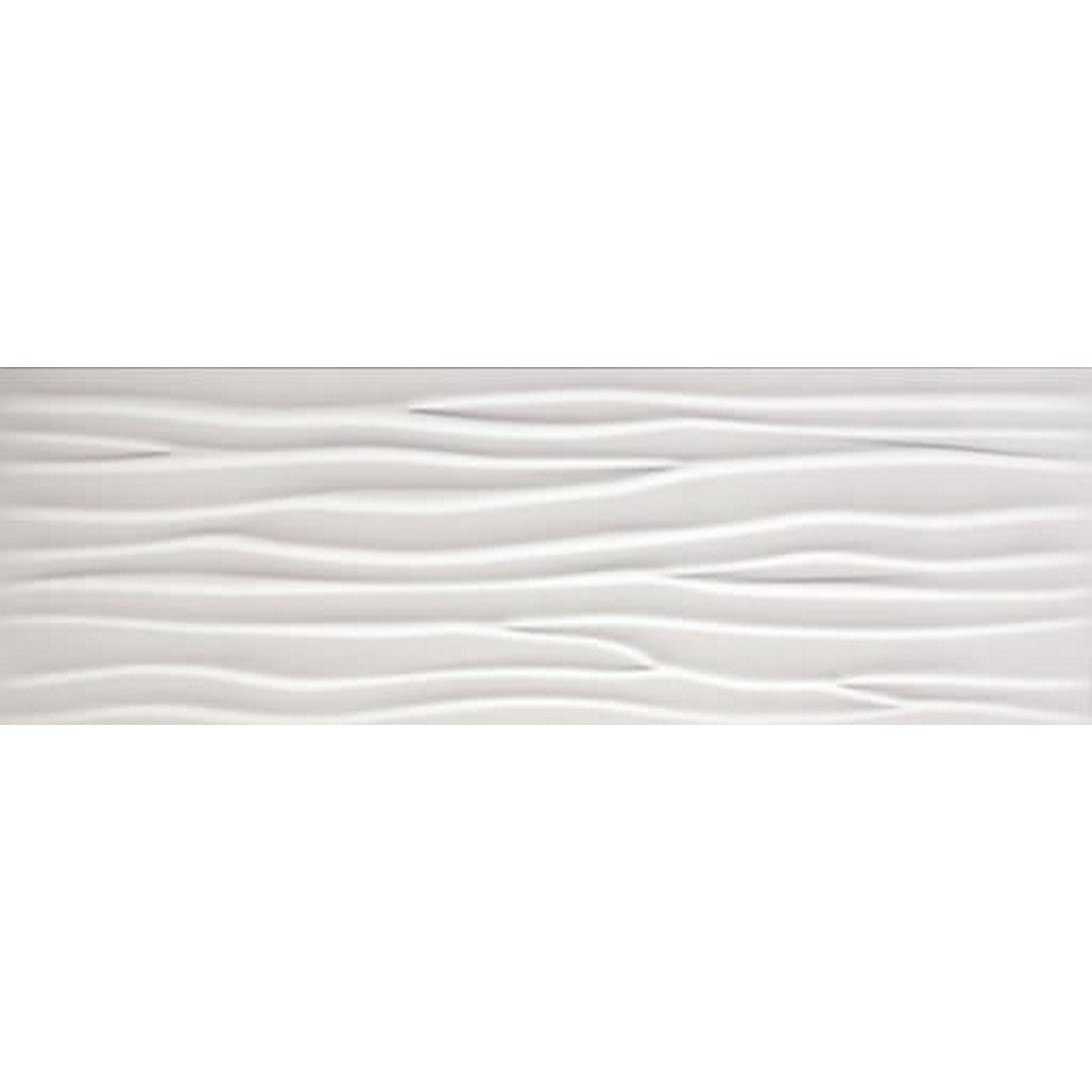 Happy Floors Glaciar 12" x 36" Rectified Natural Ceramic Decor Wall Tile