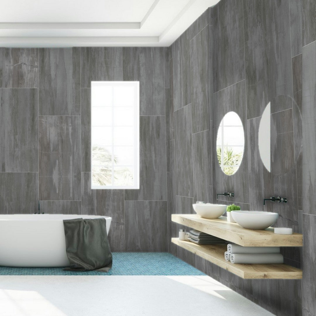 Happy-Floors-Fossil-24-x-48-Rectified-Natural-Porcelain-Tile-Grey