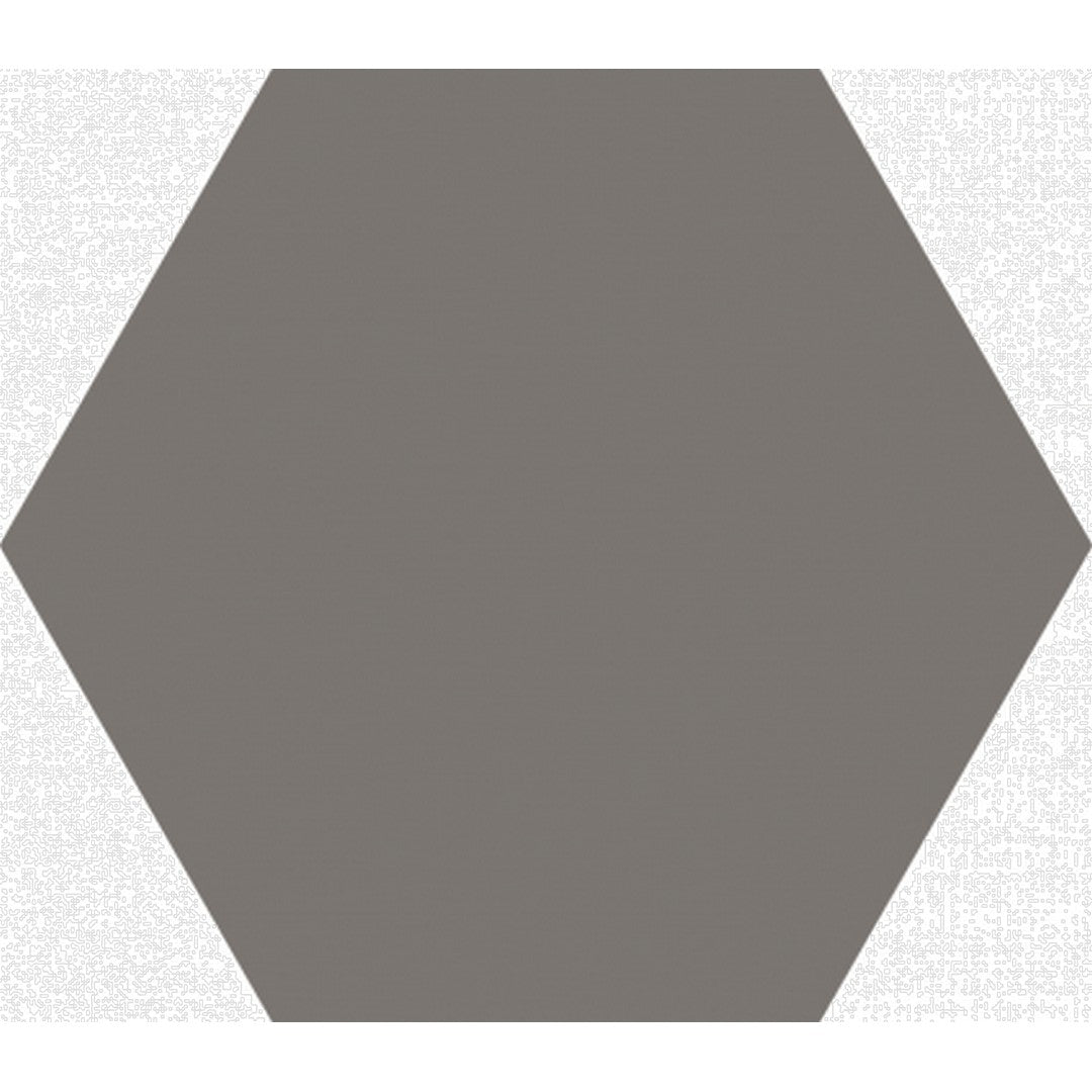 Happy Floors Carpenter 5" x 6" Rectified Matte Porcelain Hexagon Wall Tile