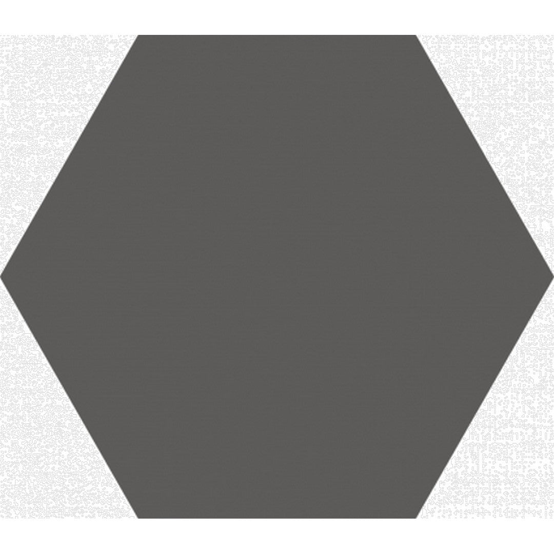 Happy Floors Carpenter 5" x 6" Rectified Matte Porcelain Hexagon Wall Tile