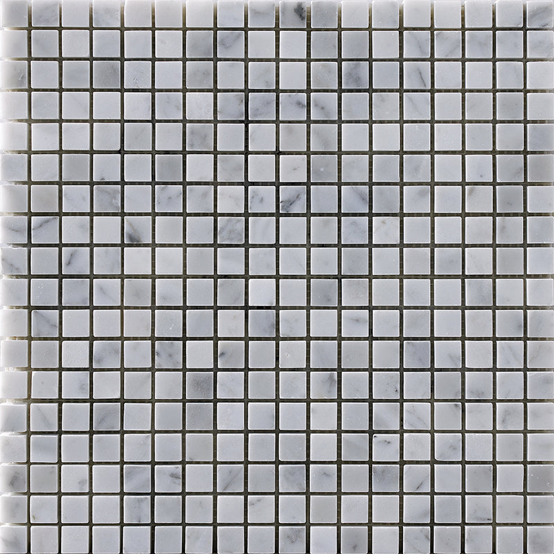 Happy Floors Stone & Glass 12" x 12" Natural Stone 0.63" Mosaic