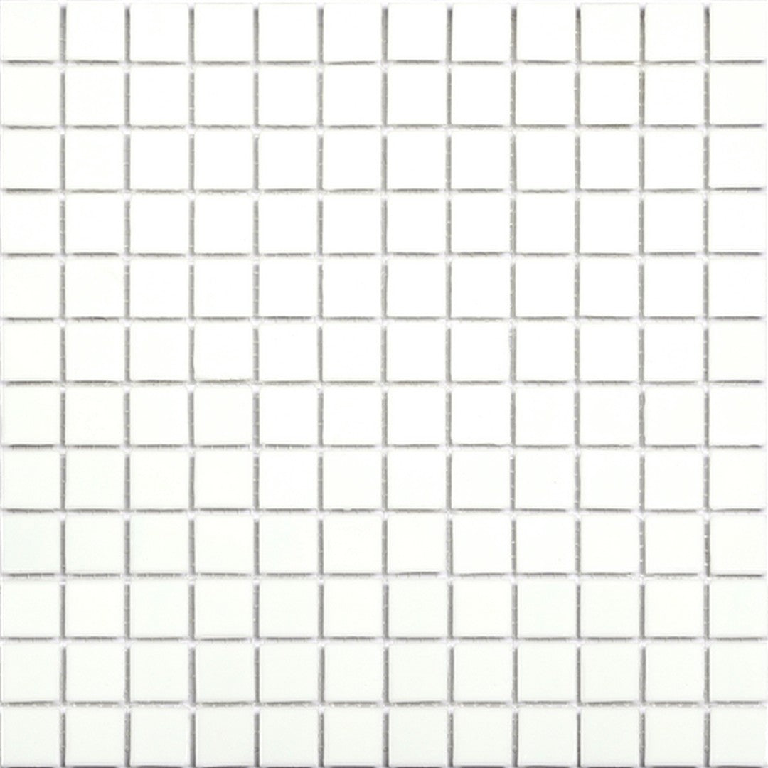Happy Floors Tortuga 11.8" x 11.8" Glass & Stone 1" Mosaic