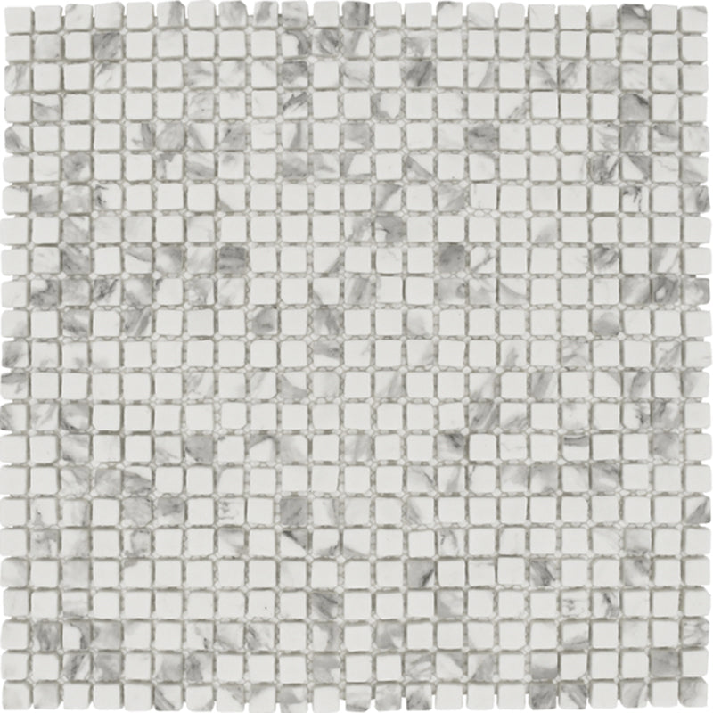 Happy Floors Endura 12" x 12" Recycled Glass 1" Mosaic