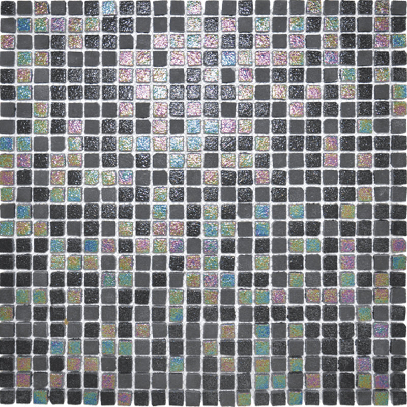 Happy Floors Endura 12" x 12" Recycled Glass 1" Mosaic