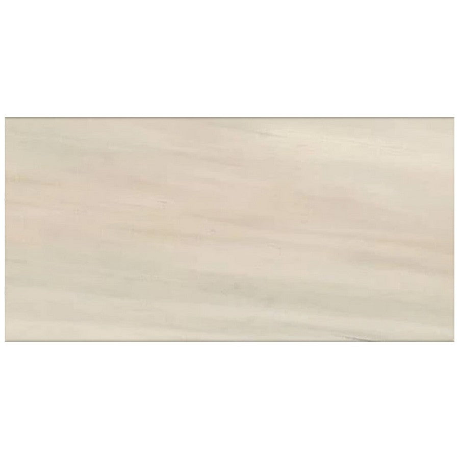 Happy Floors Dolomite 12" x 24" Rectified Polished Porcelain Tile