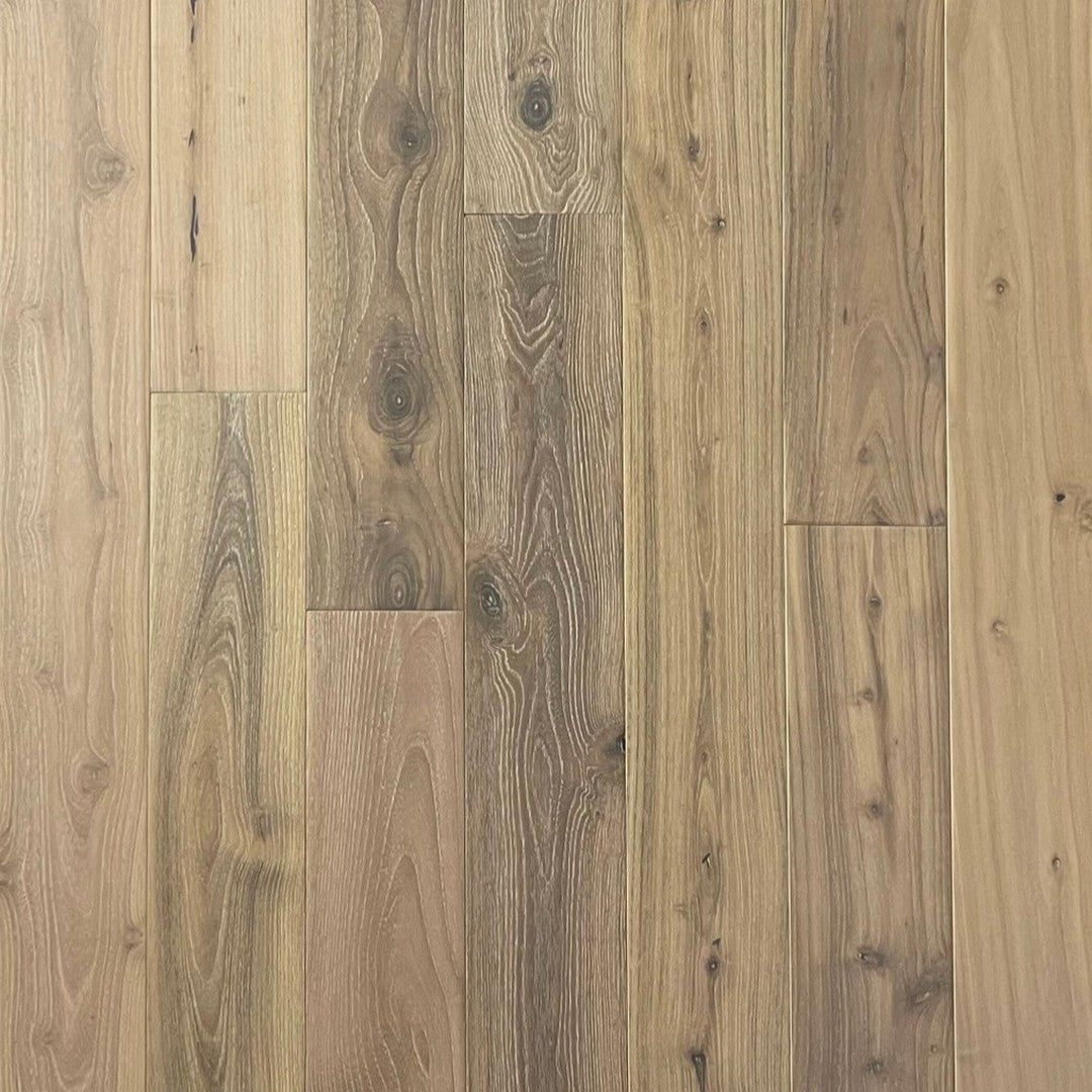 Hawa Locust 4.25" Hand-Scraped Solid Hardwood Plank